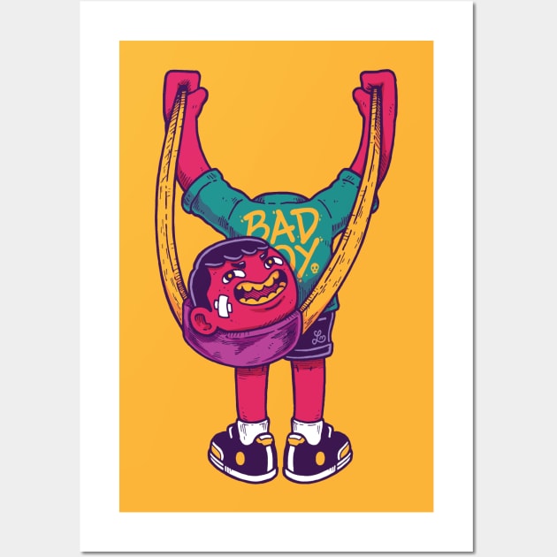 Bad Boy Wall Art by Lei Melendres